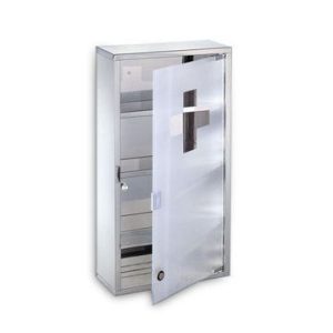 First Aid Stainless Steel Cabinet