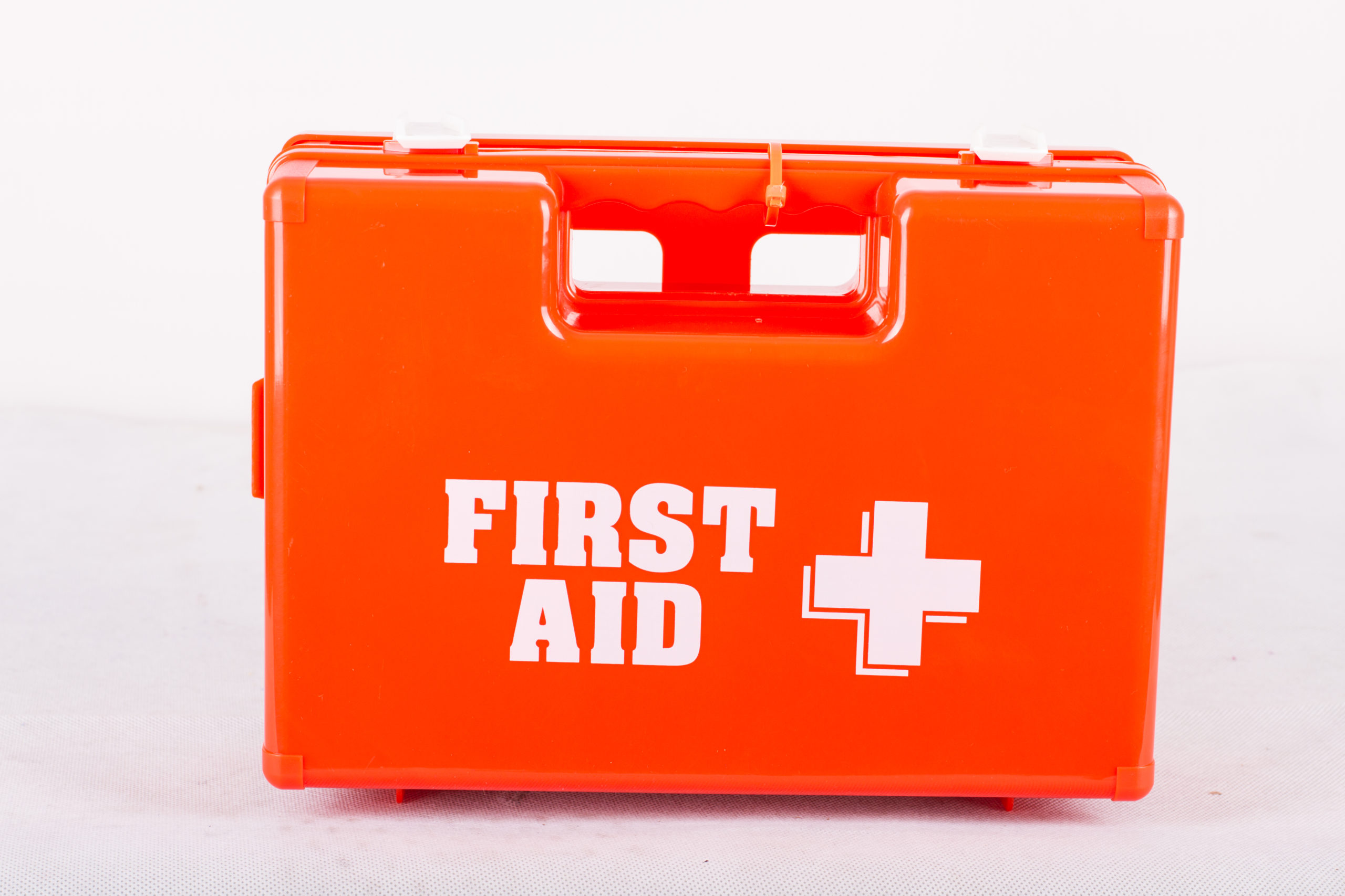 First Aid Box - Orange