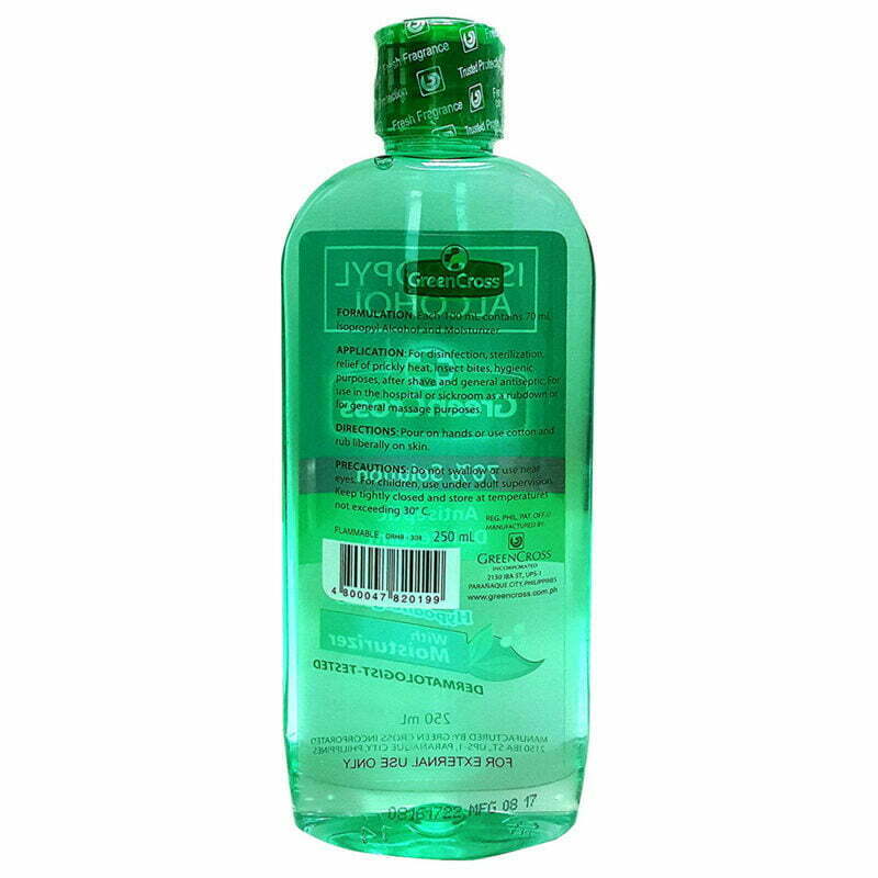 Green Cross 70% Isopropyl Alcohol with Moisturizer 500mL – iMart