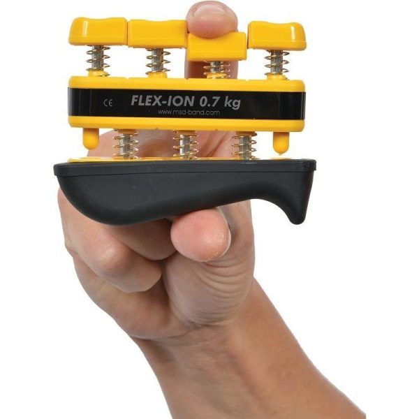 The picture shows MoVeS Flex-ion which is the presentation of the item and the proper handle of it.