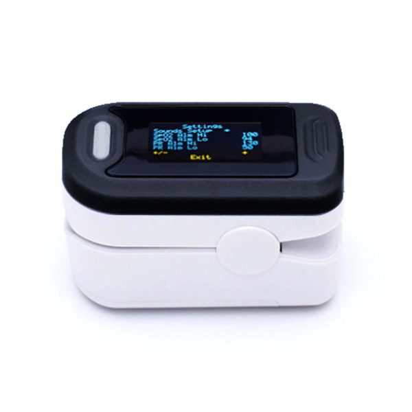 The picture shows Fingertip Pulse Oximeter which r is a very important and common device to check patient blood-oxygen saturation (SpO2 ) level and pulse rate.