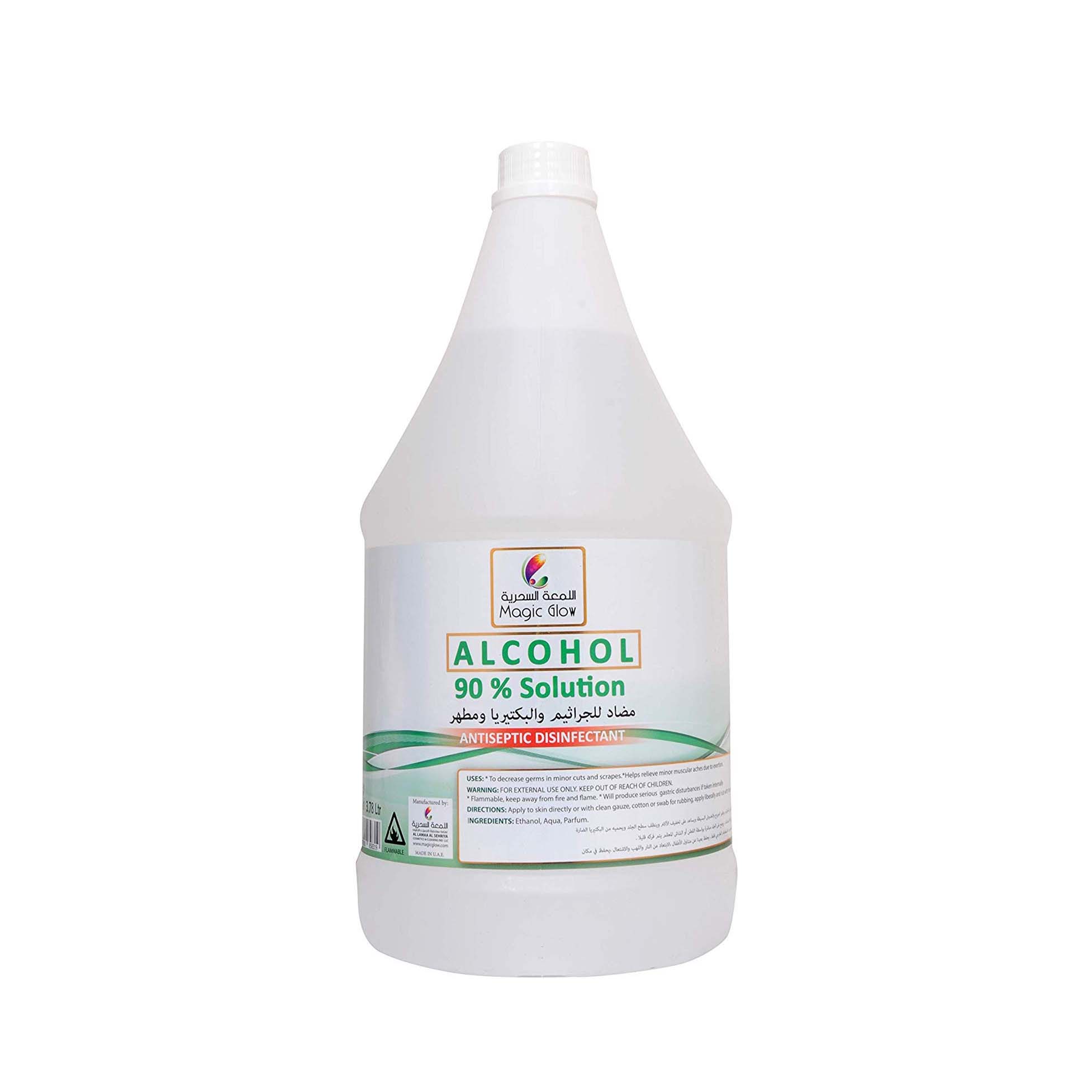 90% Ethanol Disinfectant Solution for sale across Sharjah, Abu Dhabi, Ajman, Dubai and other Emirates in UAE