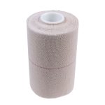 Image of a roll of a 10x4.5cm tan super heavy elastic adhesive bandage