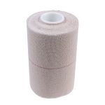 Image of a roll of a 10x4.5cm tan super heavy elastic adhesive bandage