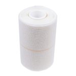 Image of a roll of a 10x4.5cm white super heavy elastic adhesive bandage