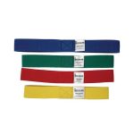The picture shows MoVeS Ankleciser which is a set of different colors.