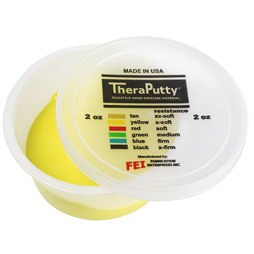 TheraPutty Exercise Putty Yellow Extra Soft