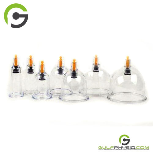 Plastic Cupping Therapy Cups GulfPhysio UAE's Online Physiotherapy