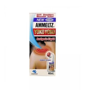 Image of Yoko Yoko Ammeltz liquid used for pain, sprains, bruises and aches