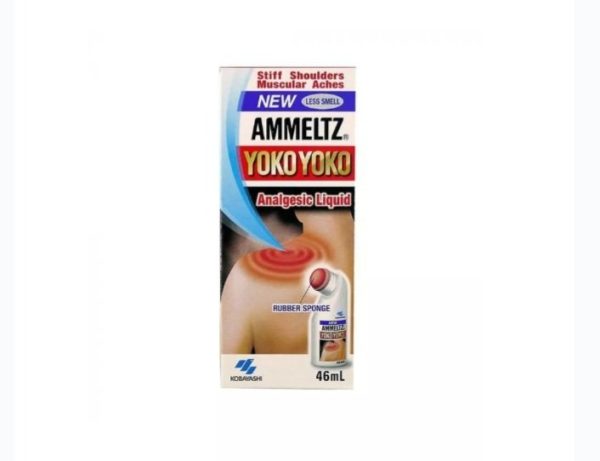 Image of Yoko Yoko Ammeltz liquid used for pain, sprains, bruises and aches