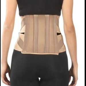 Picture show lumbo sacral belt which is supporting the body's movement and providing stability to the spine and pelvis