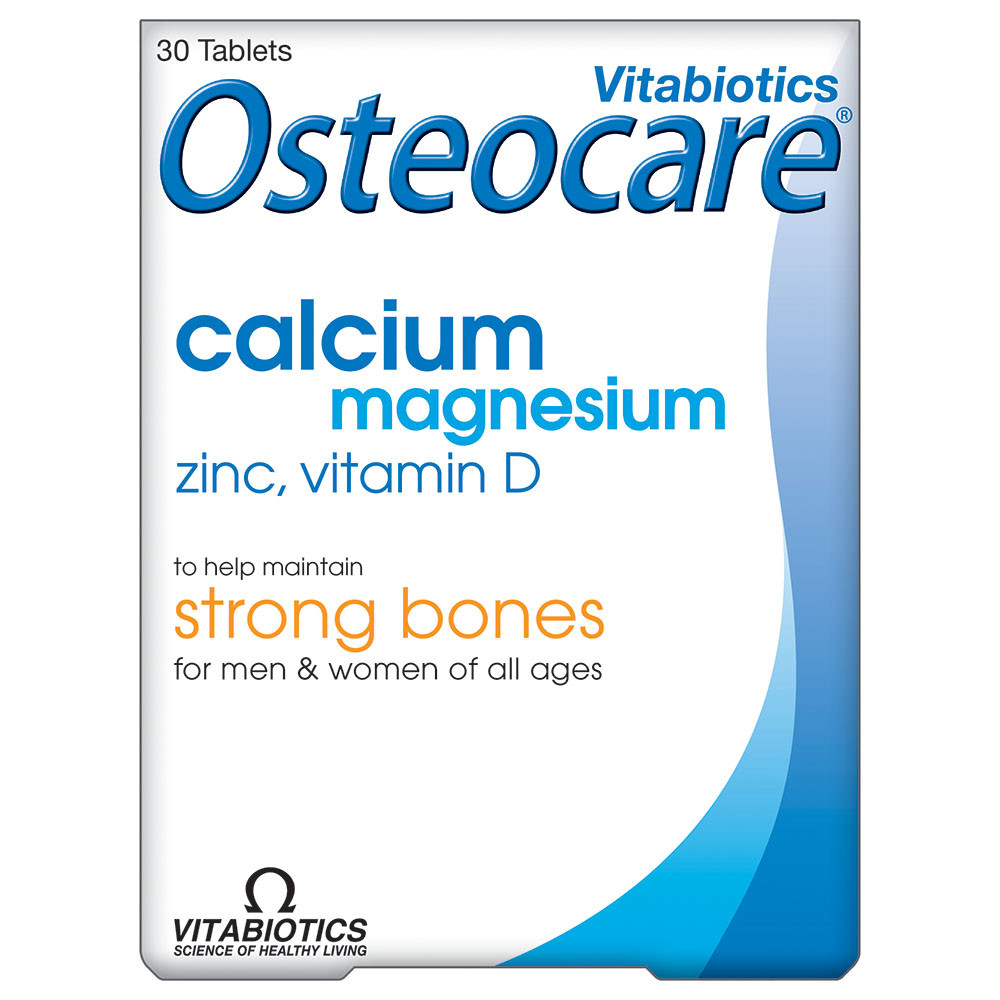 Picture show the osteocare calcium magnesium which help to maintain strong bones