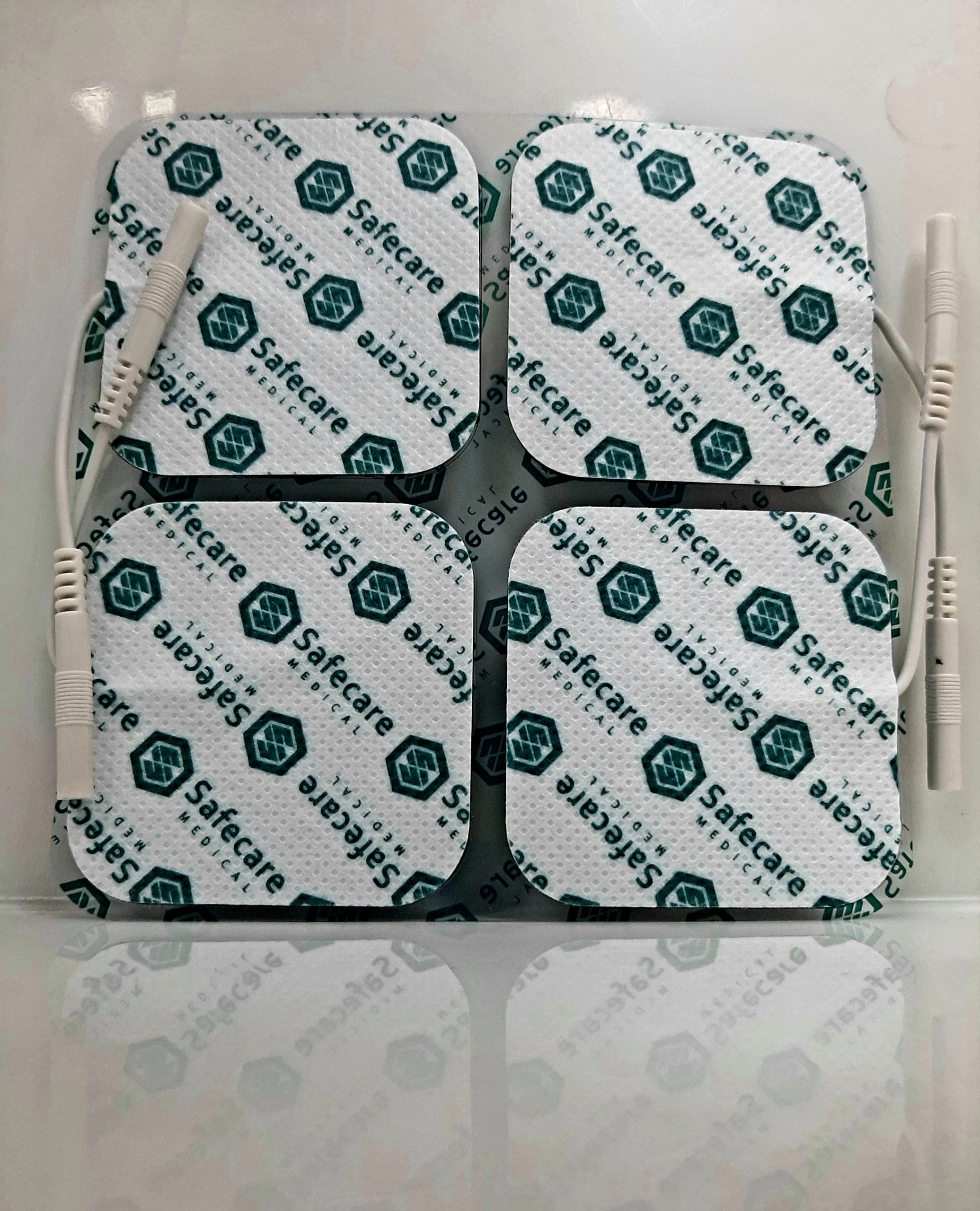 Replacement Gel Pads, 3 Set (9PCS) Black Self-Adhesive Electrodes